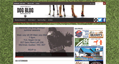 Desktop Screenshot of montrealdogblog.com